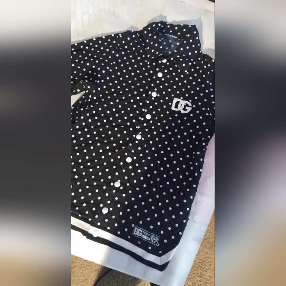 Dolce and Gabbana Polk a Dot Shirt